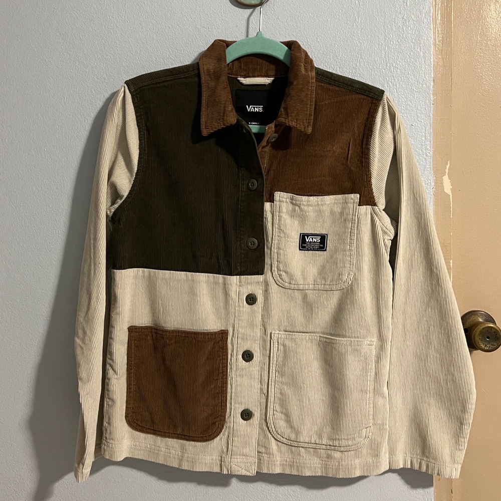 Drill Cord Colorblock Jacket - Vans